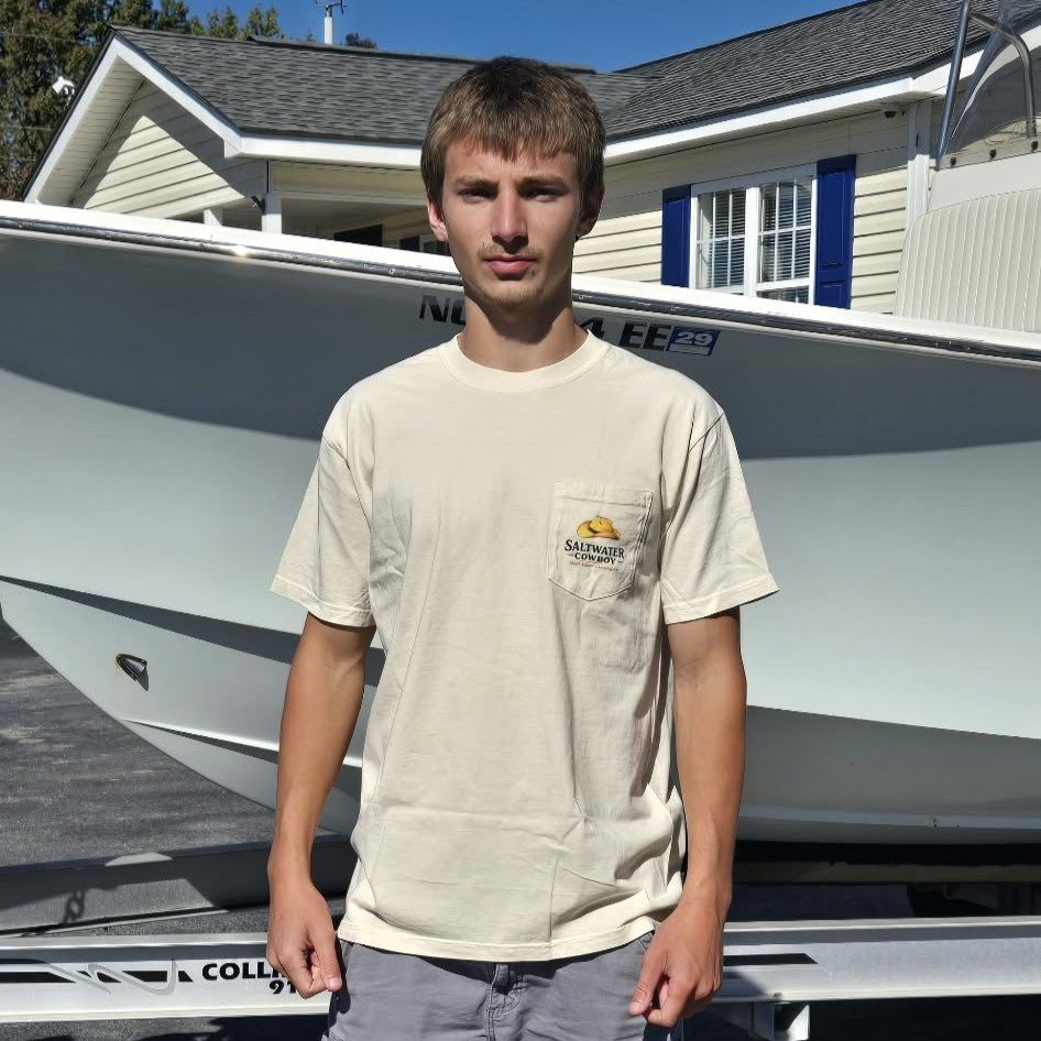 Saltwater Cowboy Pocket Tee