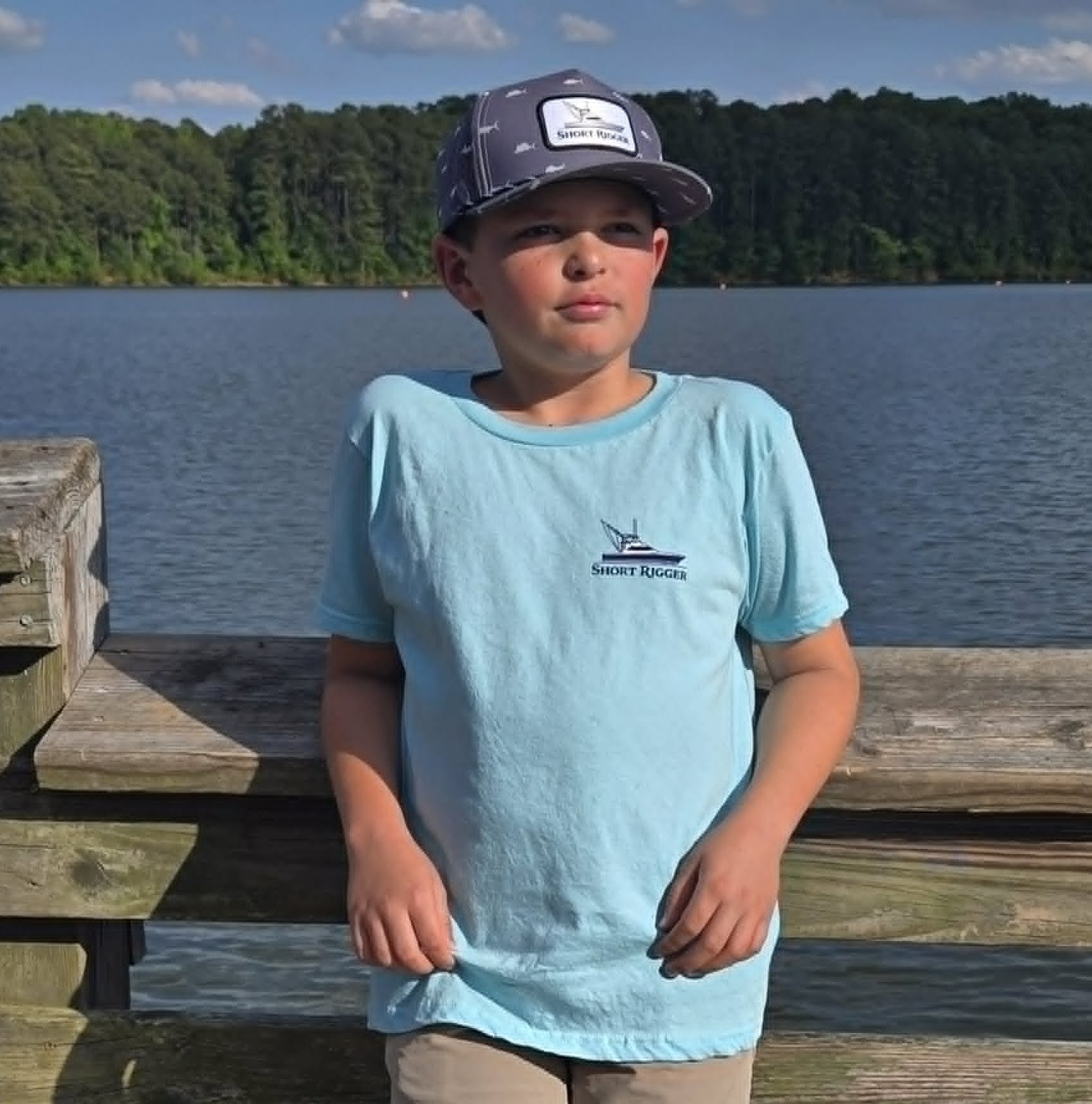Kids Jumping Marlin Tee