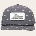 Gray 10/10 Sportfish Patch Rope Hat
