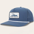 Blue 10/10 Sportfish Patch Rope Hat
