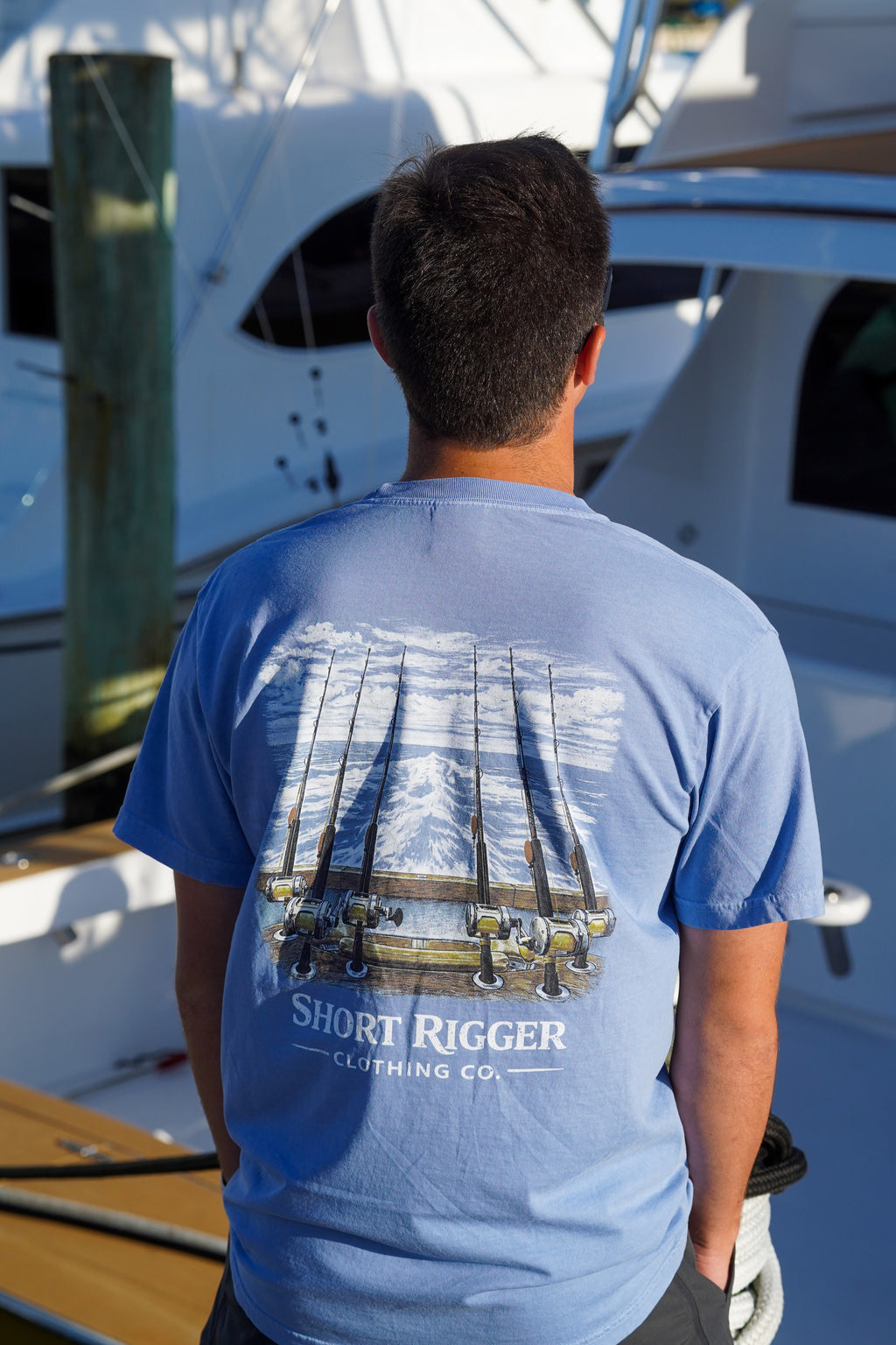 Short Rigger Light Tackle Pocket Tee