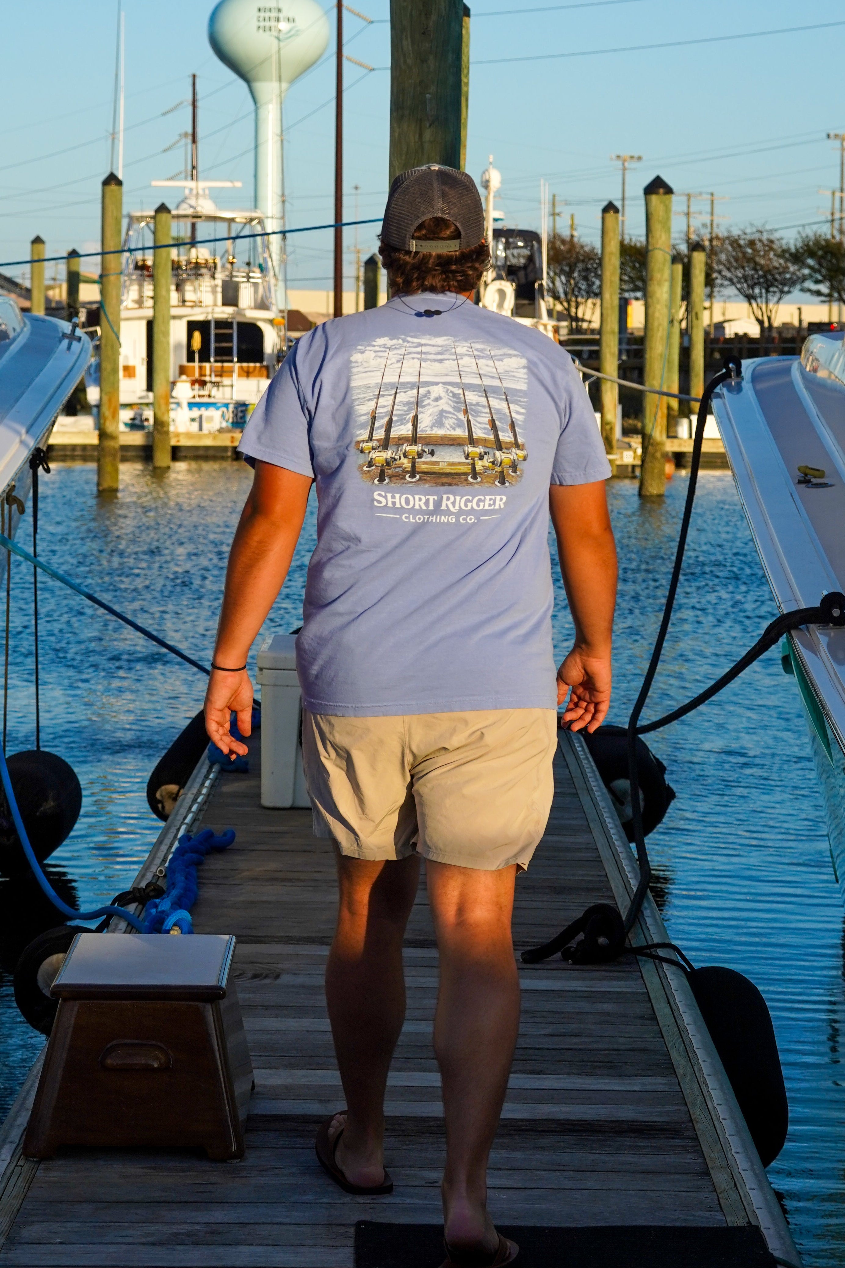 Short Rigger Light Tackle Pocket Tee