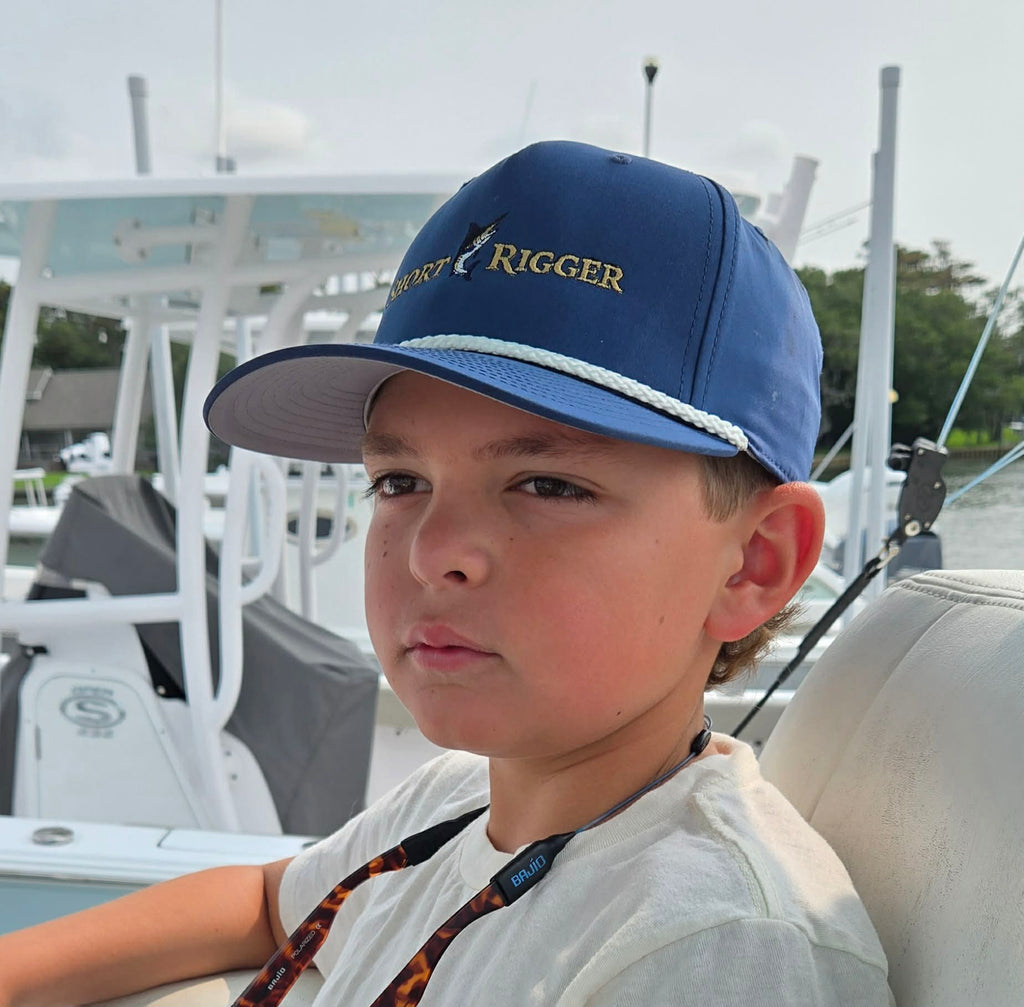 Short Rigger Transom Art Rope Hat