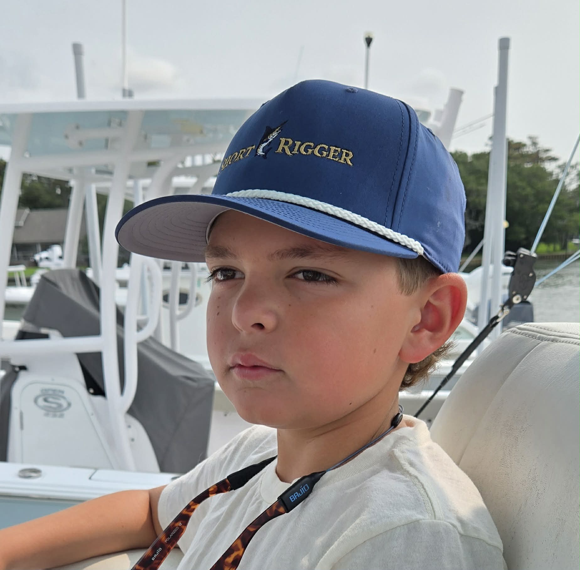 Short Rigger Transom Art Rope Hat