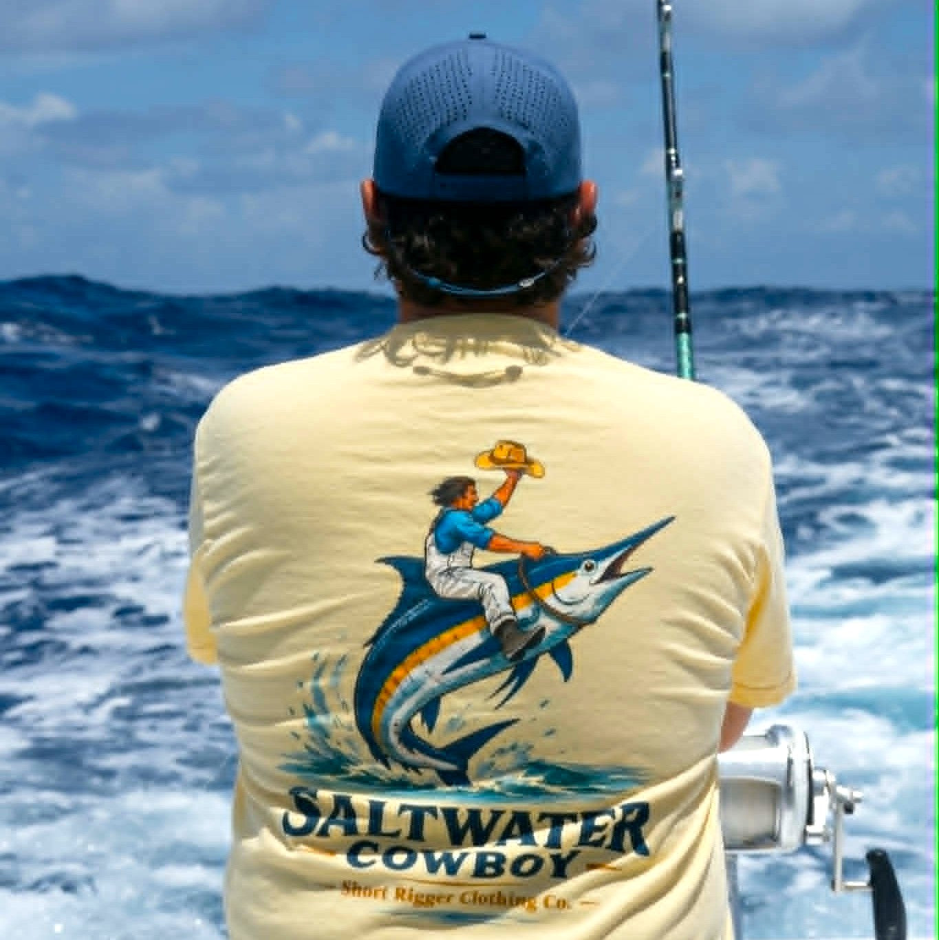 Saltwater Cowboy Tee
