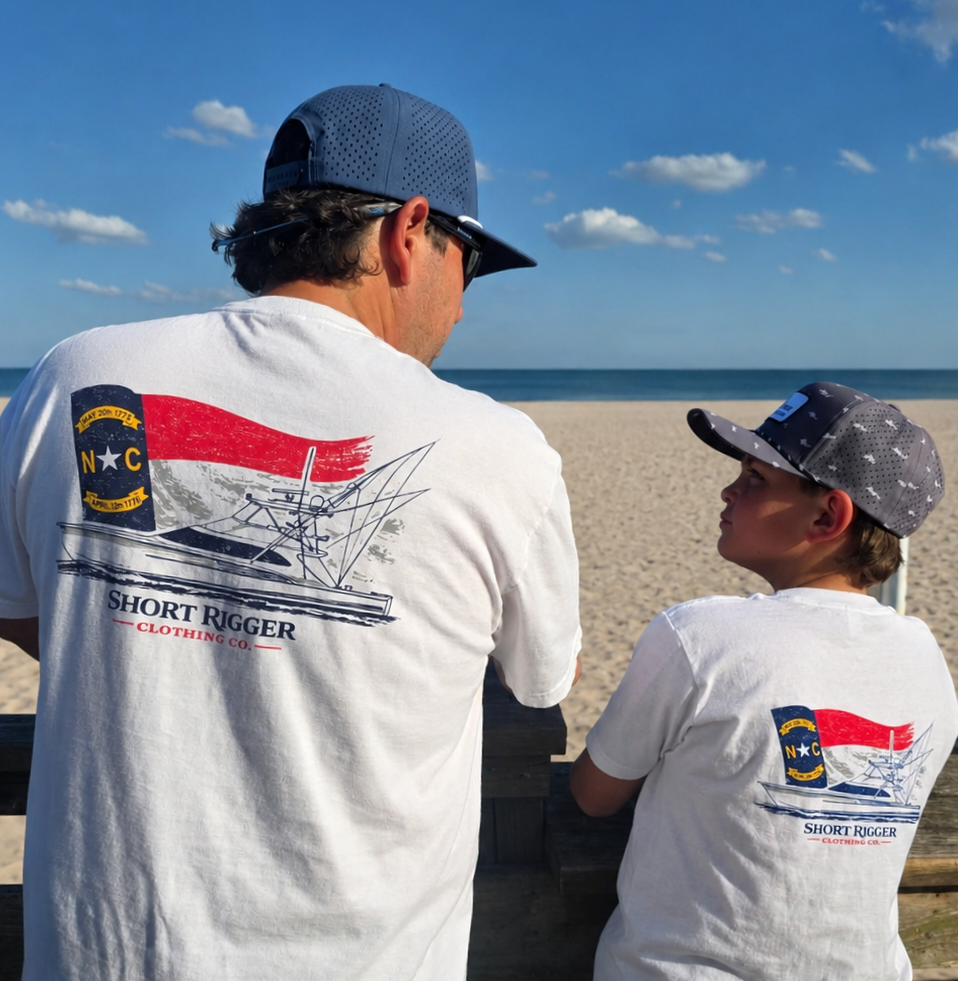 Kids Sporty NC Flag Tee