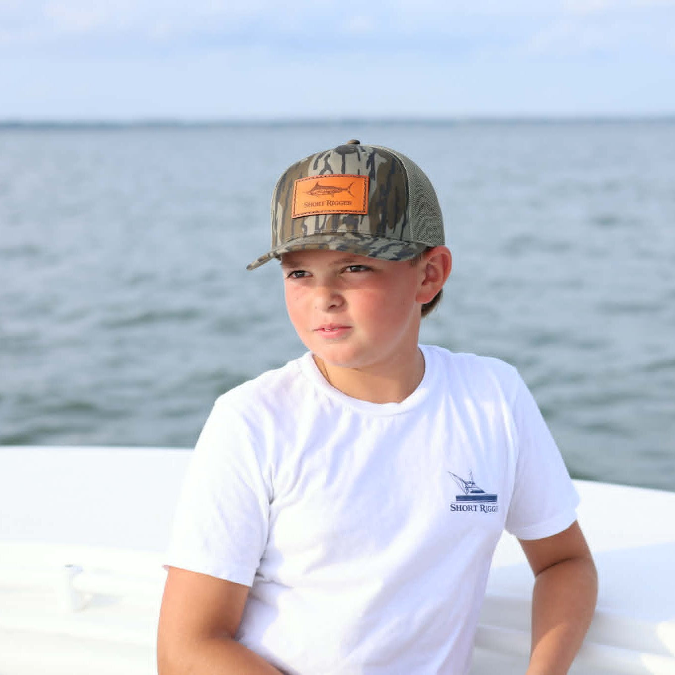 Bottomland Marlin Patch Trucker Hat