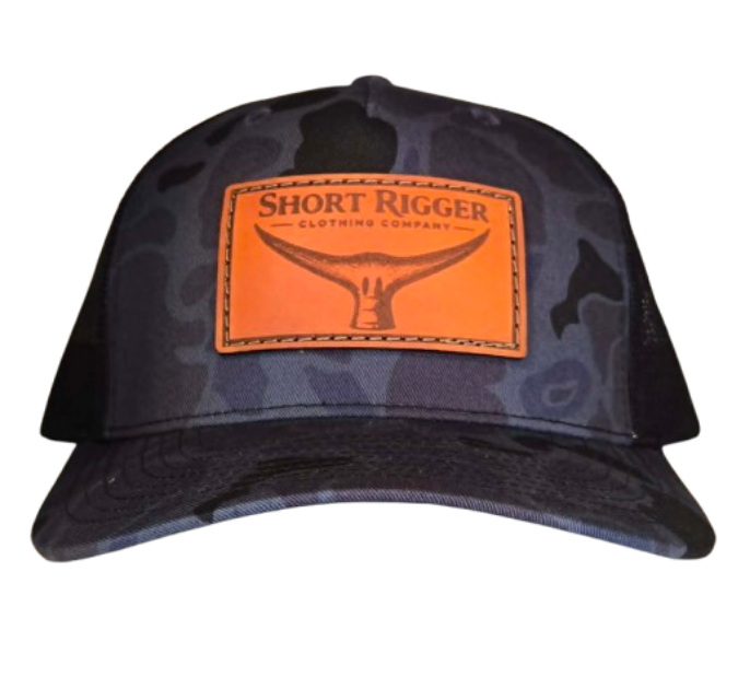 Carteret Camo Marlin Tail Trucker Hat