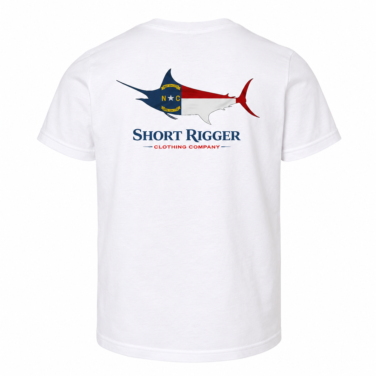 Kids Carolina Marlin NC Flag Tee
