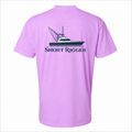 Neon Violet Sporty Logo Tee