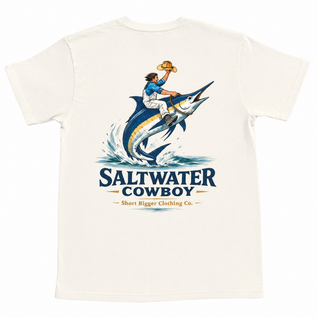 Saltwater Cowboy Pocket Tee