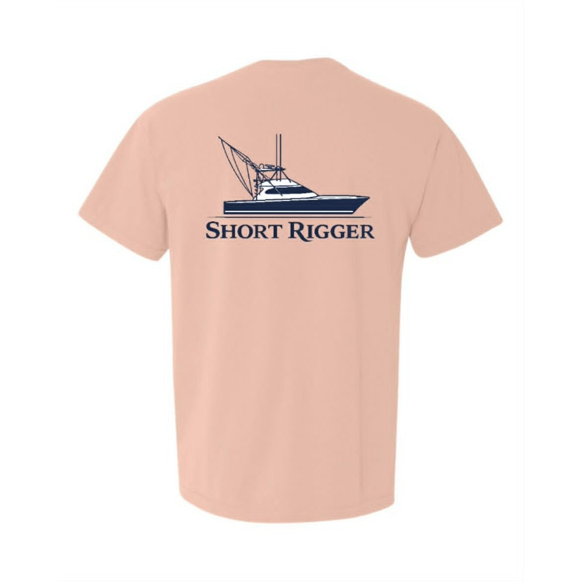 Peachy Sporty Logo Pocket Tee