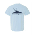 Chambray Sporty Logo Pocket Tee