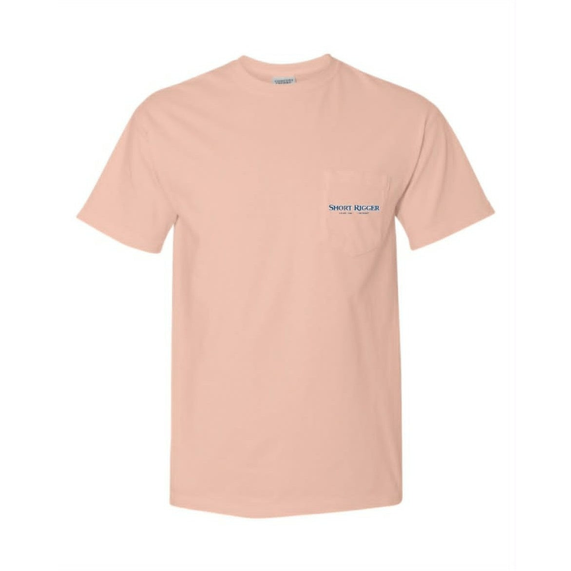 Peachy Sporty Logo Pocket Tee