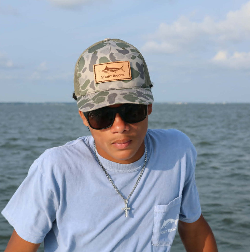 Dare Camo Marlin Trucker Hat