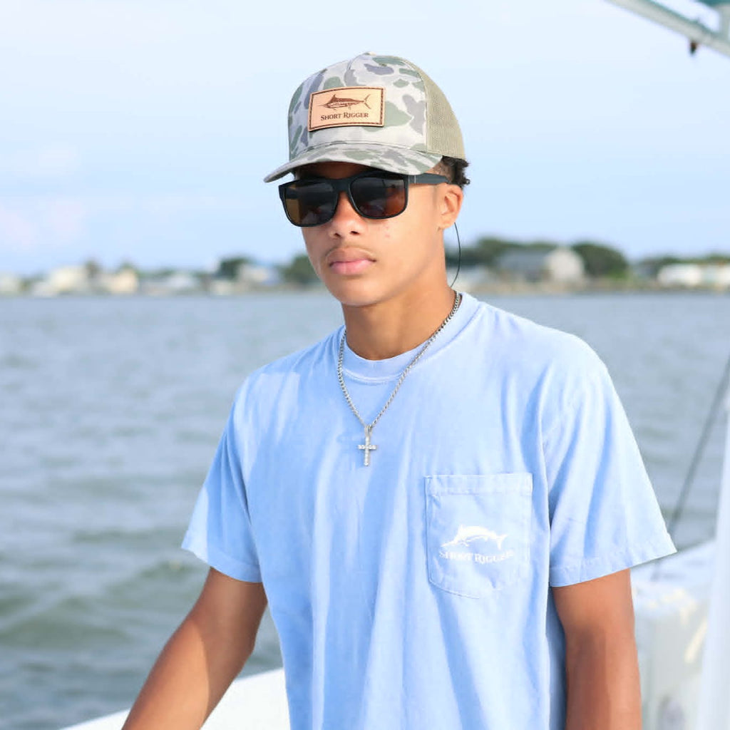 Dare Camo Marlin Trucker Hat
